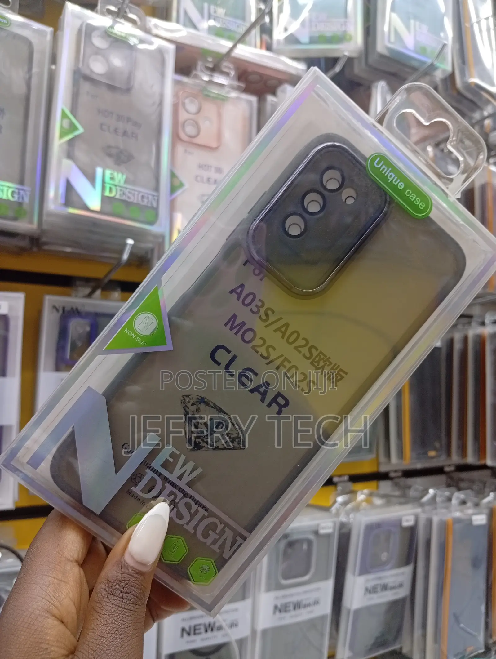 Clear Protective Back Cover Compatible With Samsung Galaxy A03s