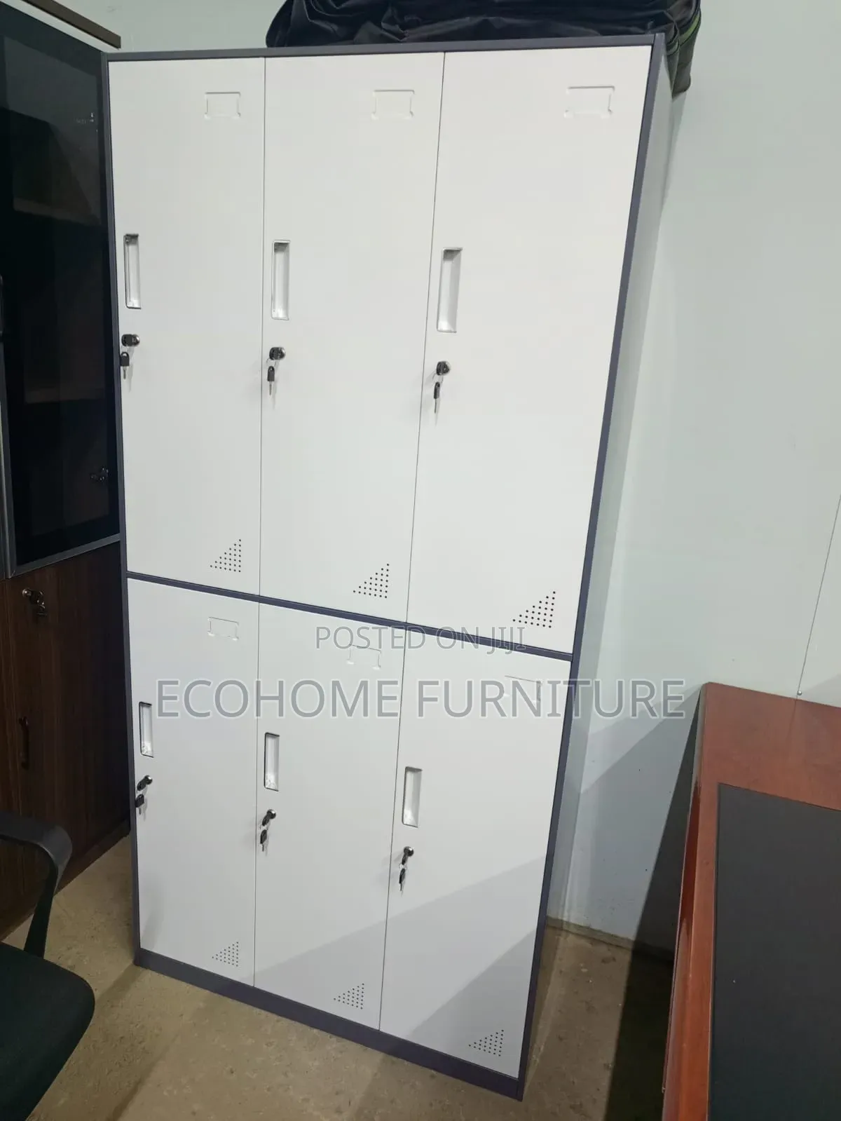 6 Door Heavy Duty Lockable Cabinet
