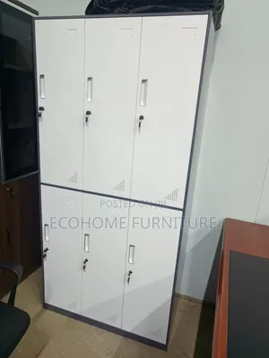 6 Door Heavy Duty Lockable Cabinet