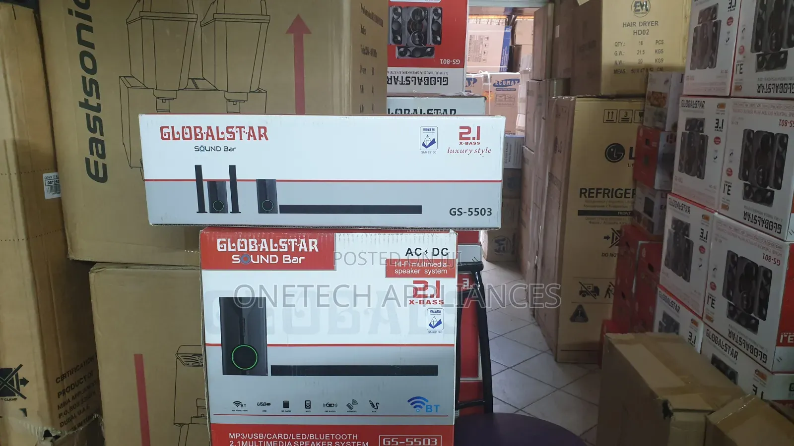New Globalstar Gs-5503 Sound Bar Speaker