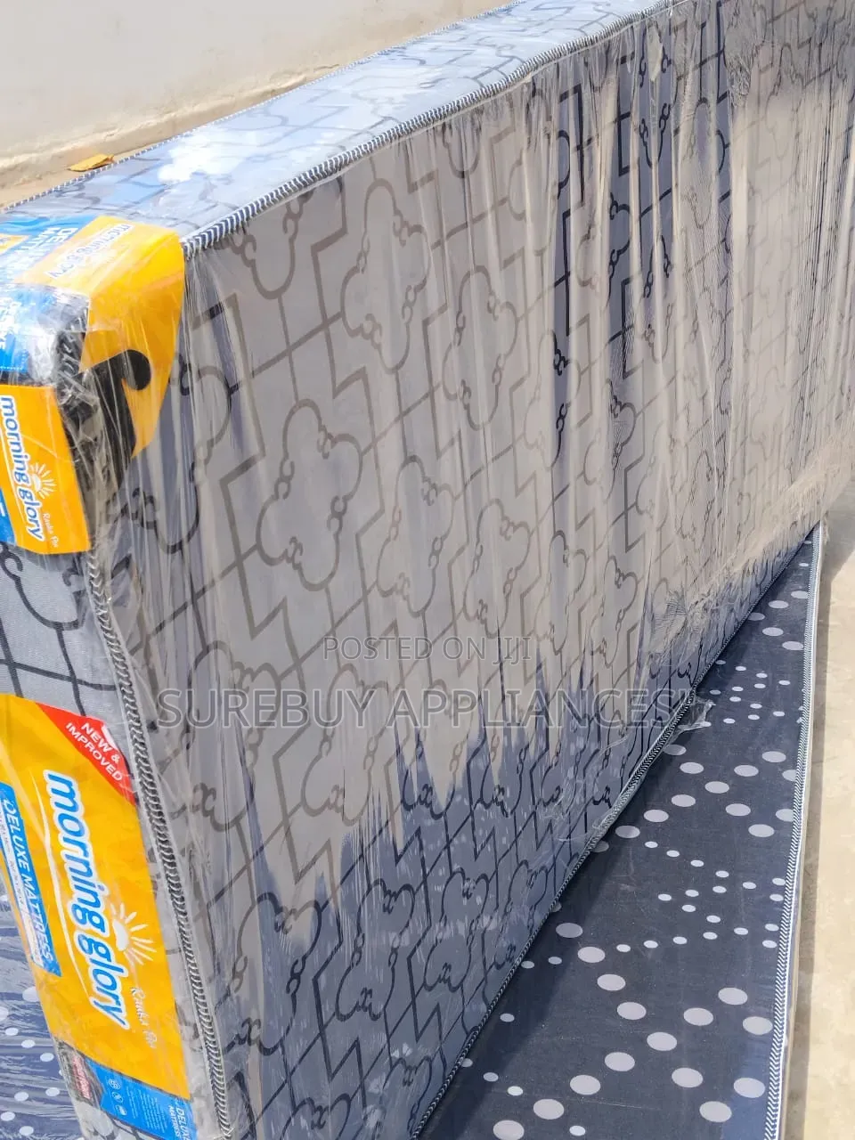 Morning Glory 3×6×6 Plain Medium Density Foam Mattress
