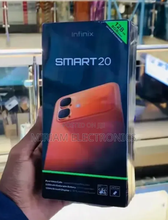 New Infinix Smart 10 128 GB Orange