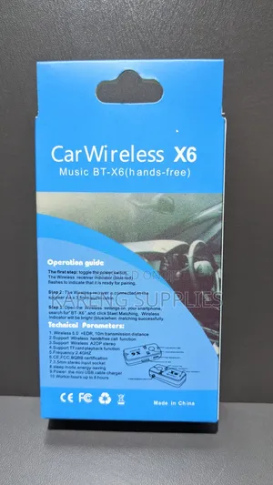 X6 Car Wireless Receiver (3.5mm Jack)