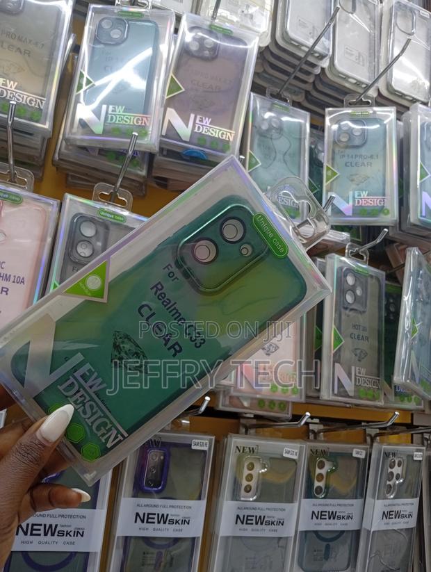 Clear Protective Case Designed for the Realme C33 Smartphone. - thumbnail 2