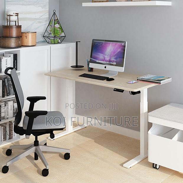 Office Desk; Adjustable Smart Height Ergonomic Design Electric Desk