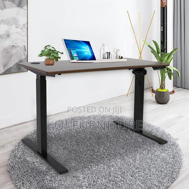 Office Desk; Adjustable Smart Height Ergonomic Design Electric Desk - thumbnail 3
