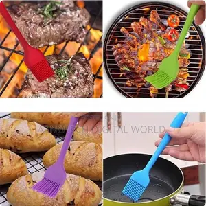 Heat Resistant Food Grade Silicone Oil Basting Pastry Brush