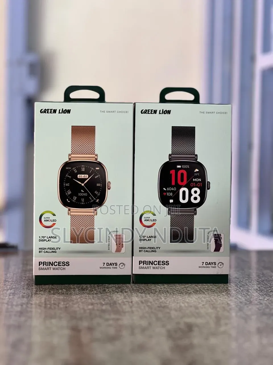 Green Lion Princess Smart Watch