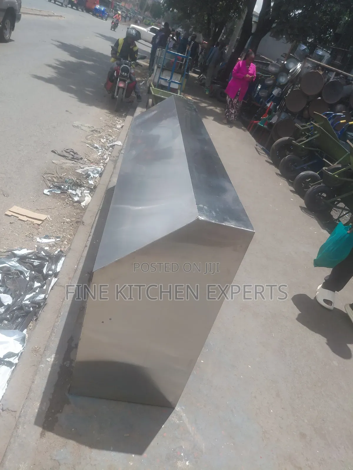 Certified Stainless Steel Hood.