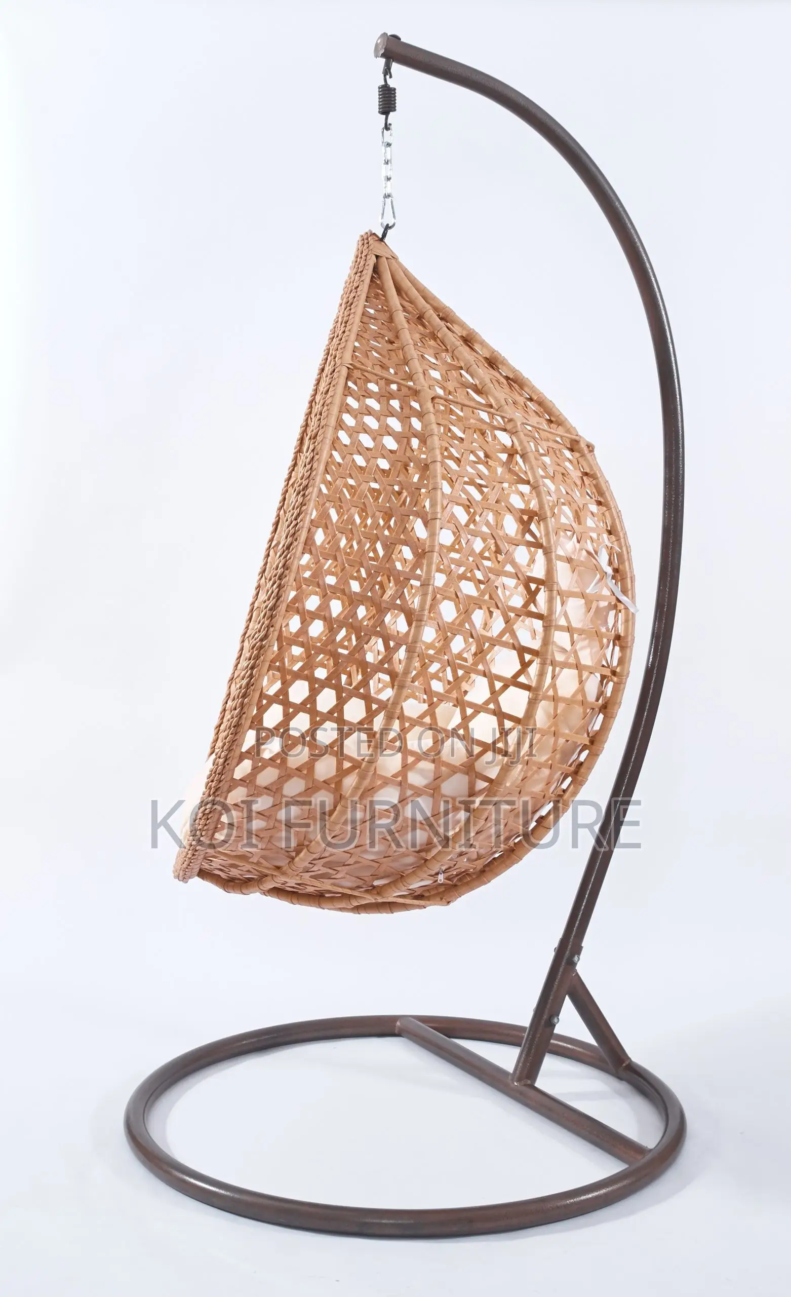 Home Chairs; Heavy Cushioned Hanginig Rattan Balcony Hammock Chairs