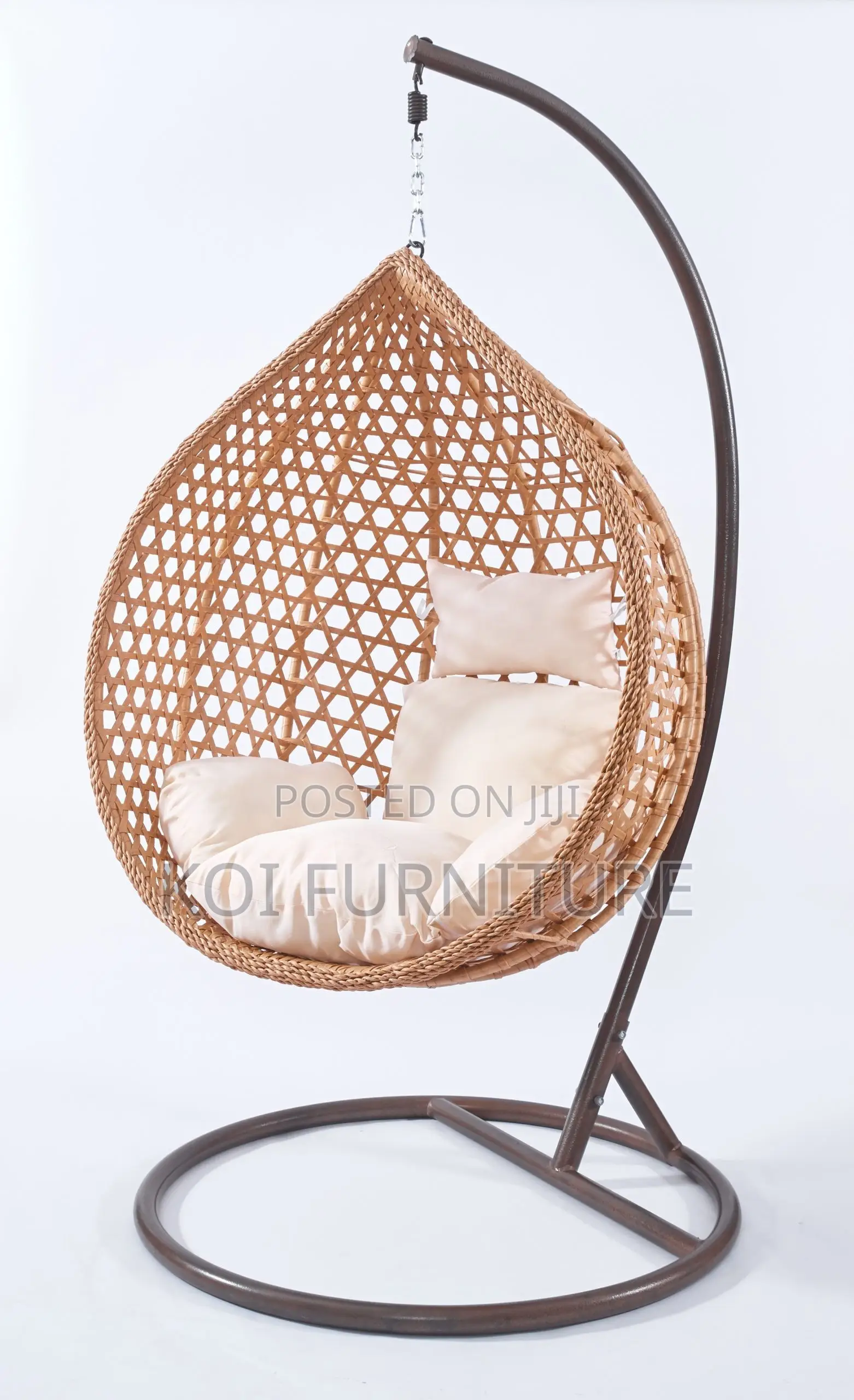 Home Chairs; Heavy Cushioned Hanginig Rattan Balcony Hammock Chairs