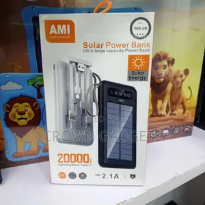 Ami Am-26 Power Bank Type-C Micro Lightning Input