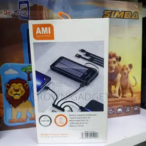 Ami Am-26 Power Bank Type-C Micro Lightning Input