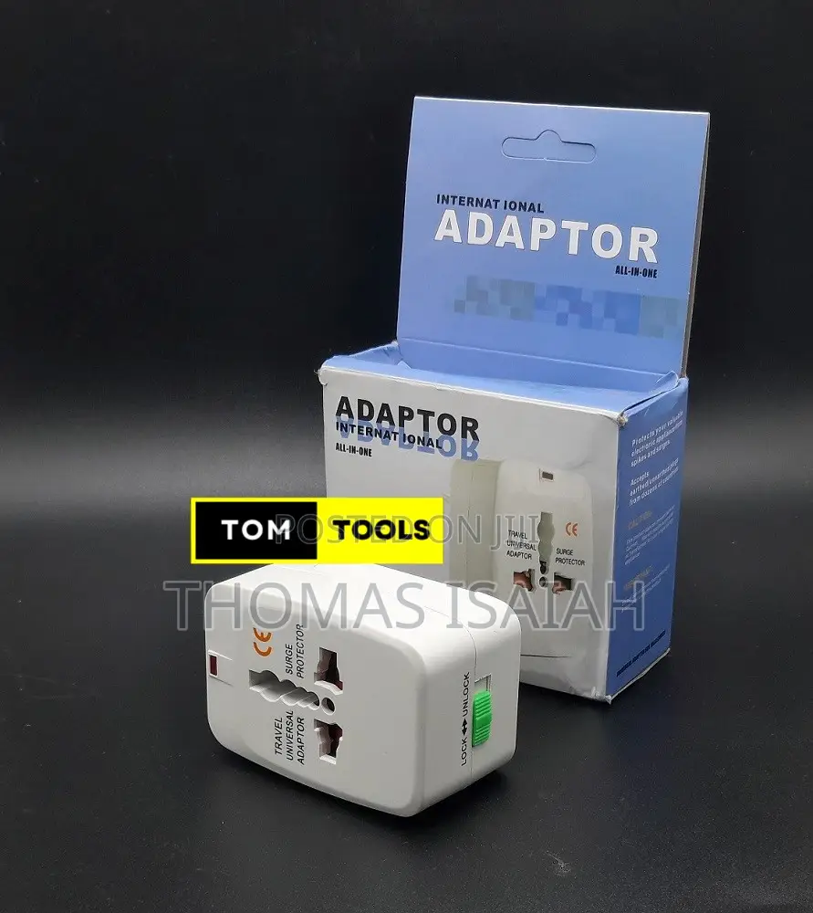 International Universal Travel Adapter With Surge Protection