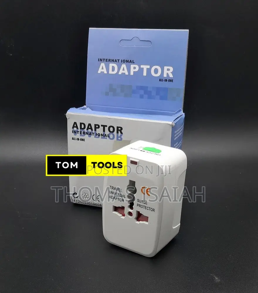International Universal Travel Adapter With Surge Protection