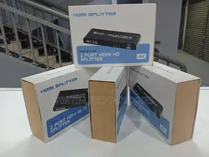 2 Port Hdmi 1x2 Splitter Adapter With Led Indicator Lights