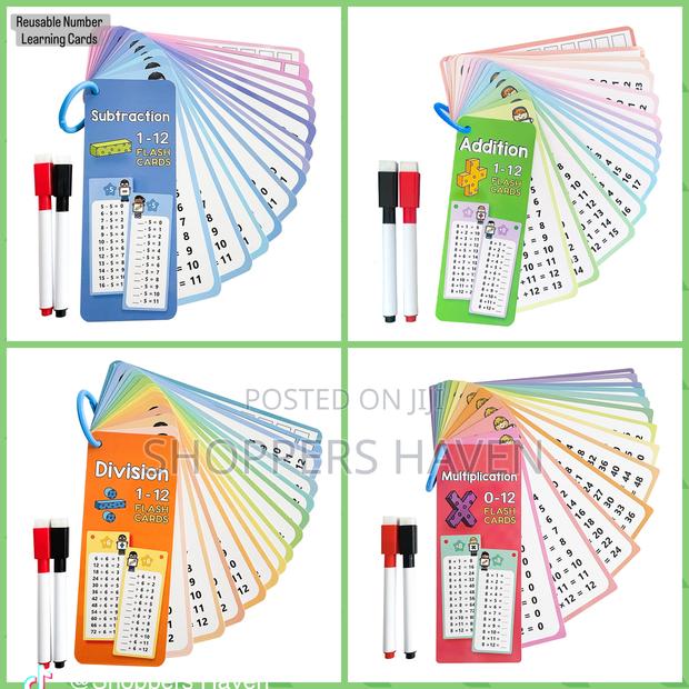Reusable Number Learning Cards - thumbnail 2