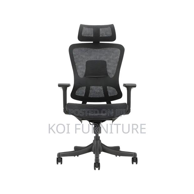 Office Chairs; Othopedic High Back Faric Executive Productive Chair - thumbnail 2
