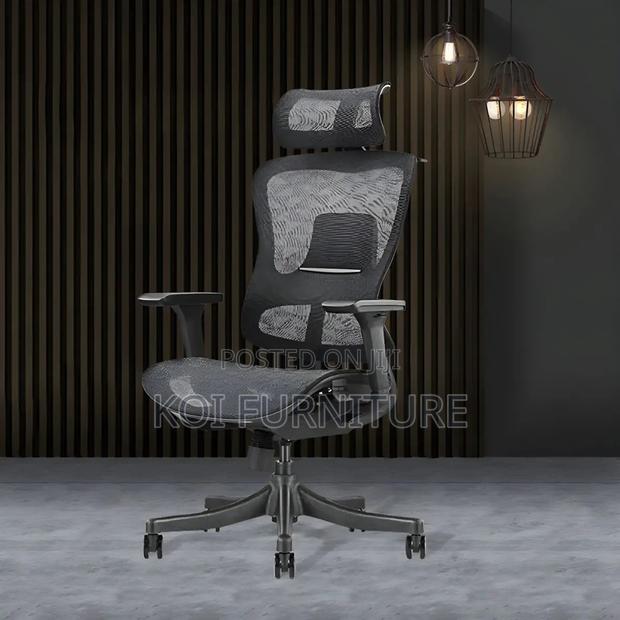 Office Chairs; Othopedic High Back Faric Executive Productive Chair - thumbnail 5