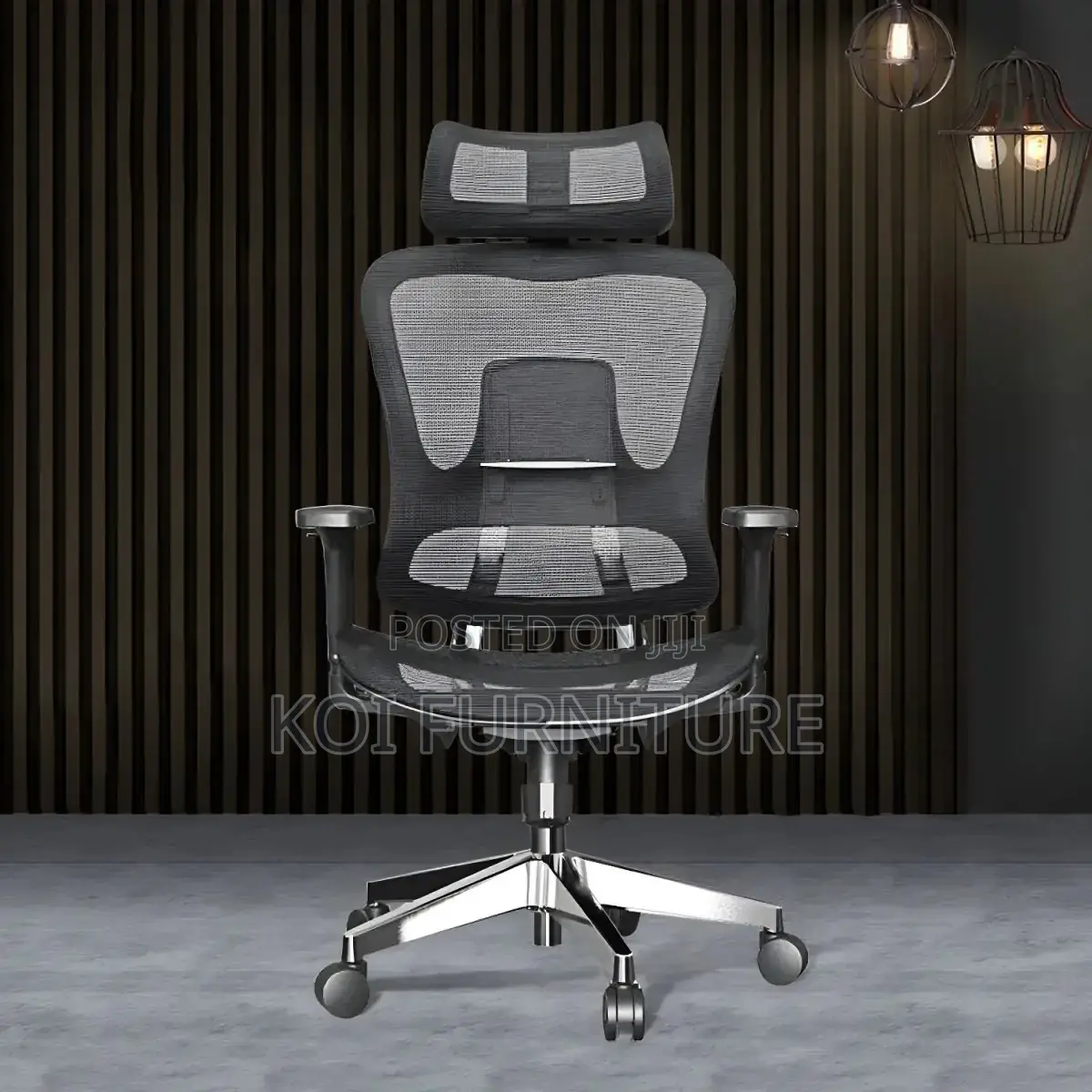 Office Chairs; Othopedic High Back Faric Executive Productive Chair