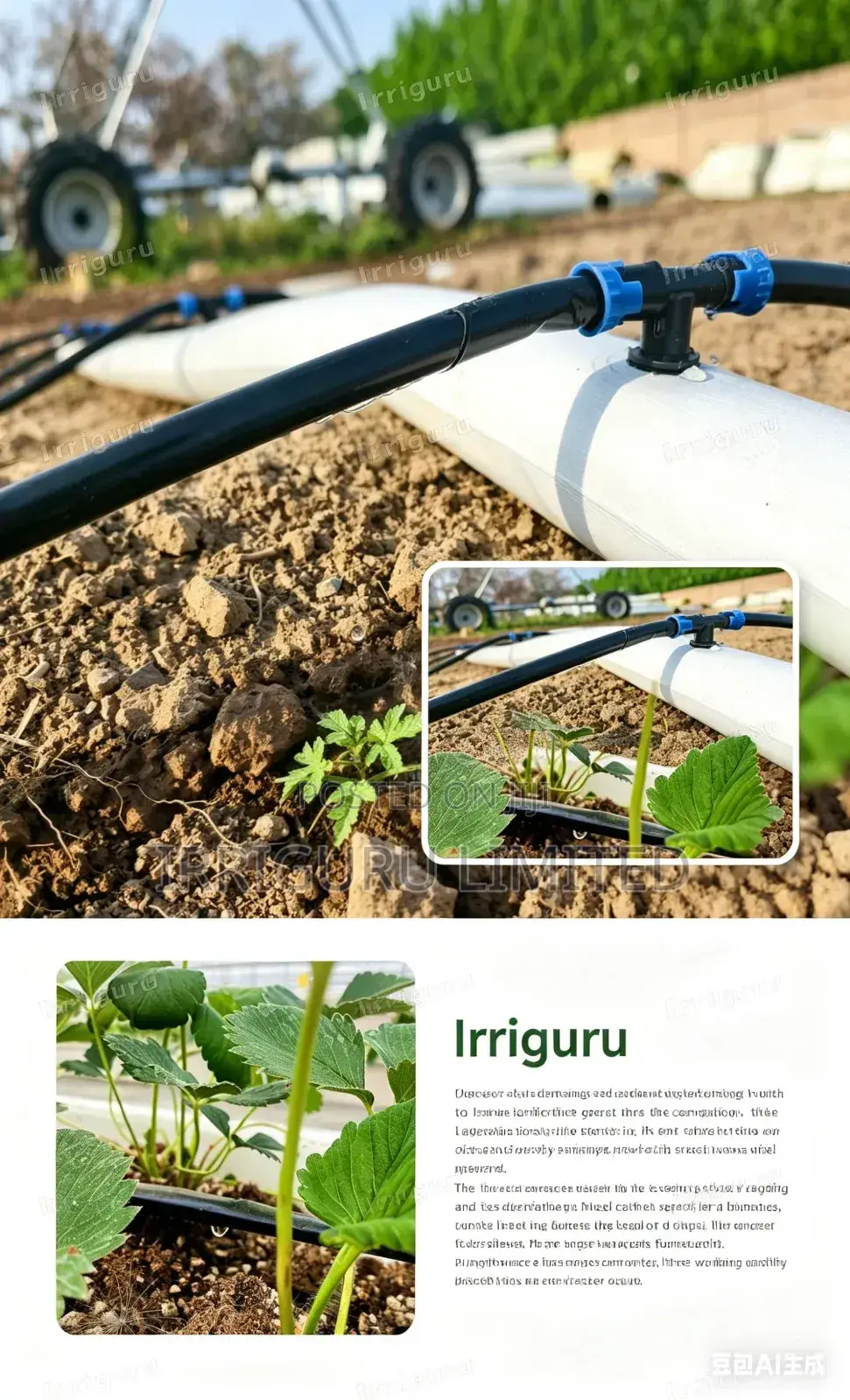 Driptape for Irrigation
