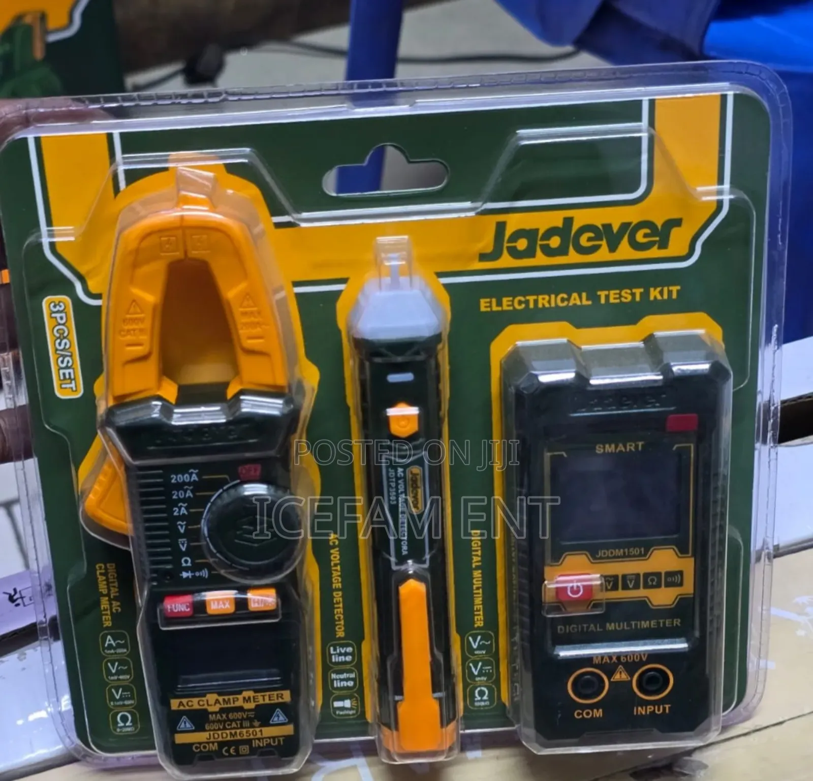 Electrical Multimeter Test Kit/Clampmeter