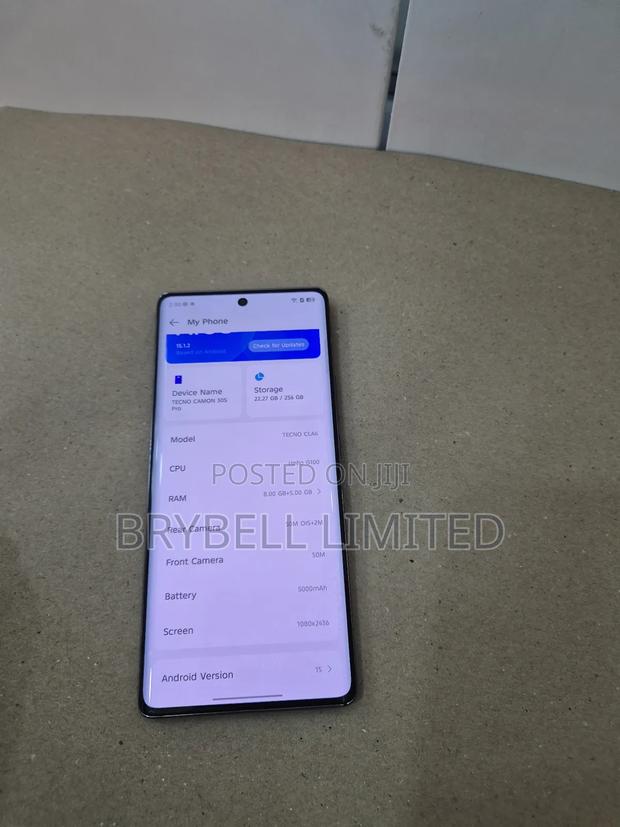 Tecno Camon 30S 256 GB Gray - thumbnail 4