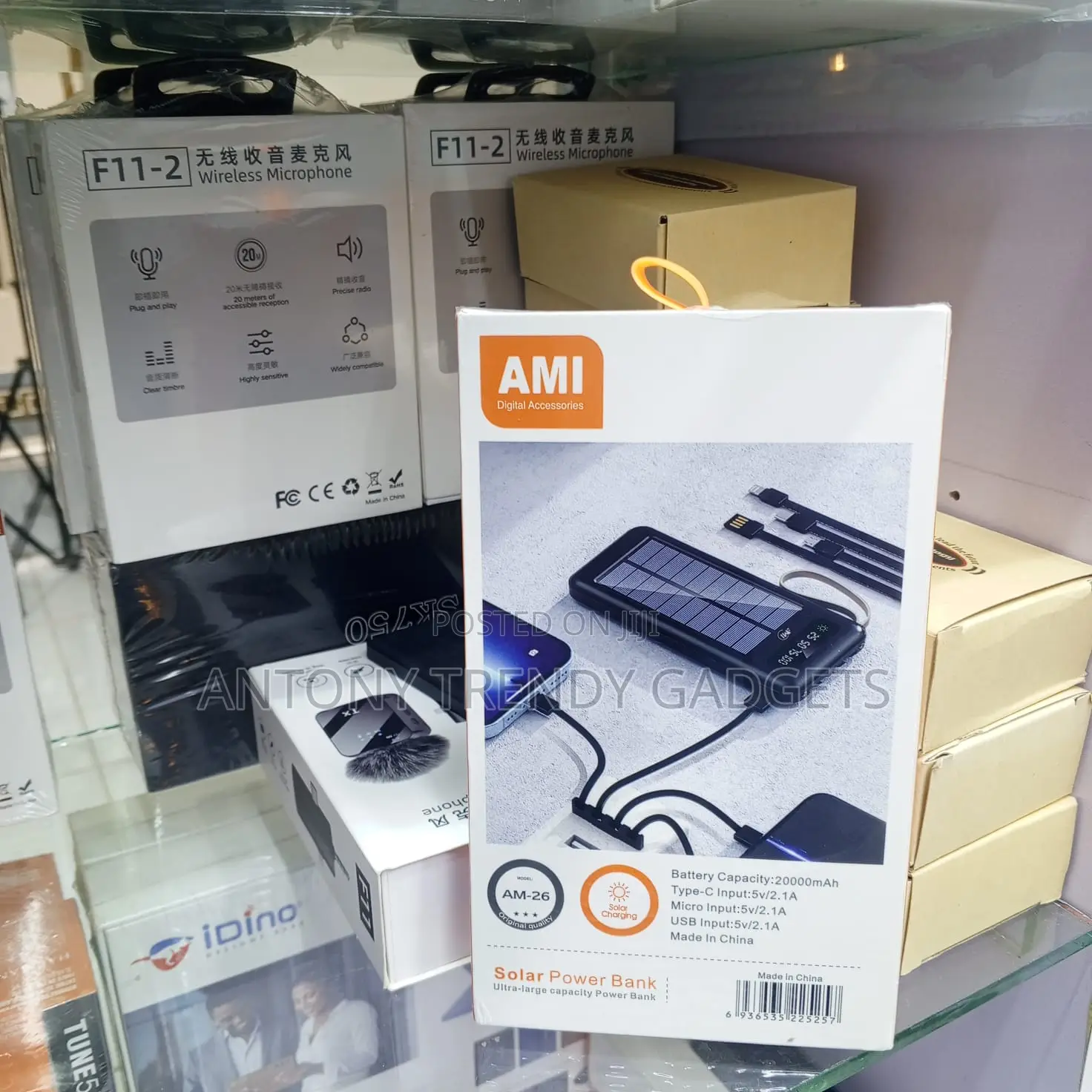 20000mah Ami Am-26 Power Bank Type-C Multi Input