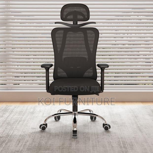 Office Chairs; Lumbar Support Ergonomic Managers Executive Chair