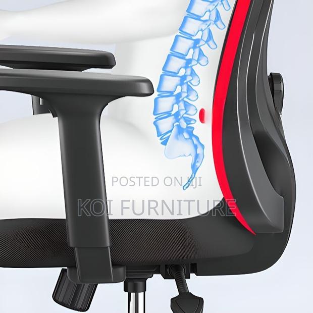 Office Chairs; Lumbar Support Ergonomic Managers Executive Chair - thumbnail 5