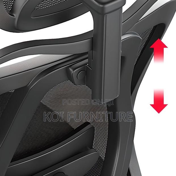Office Chairs; Lumbar Support Ergonomic Managers Executive Chair - thumbnail 7