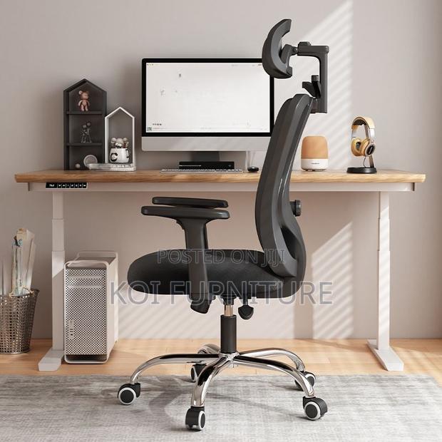 Office Chairs; Lumbar Support Ergonomic Managers Executive Chair - thumbnail 11