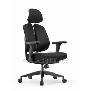 Office Chairs; Ergonomic High Backrest Design Orthopedic Chair