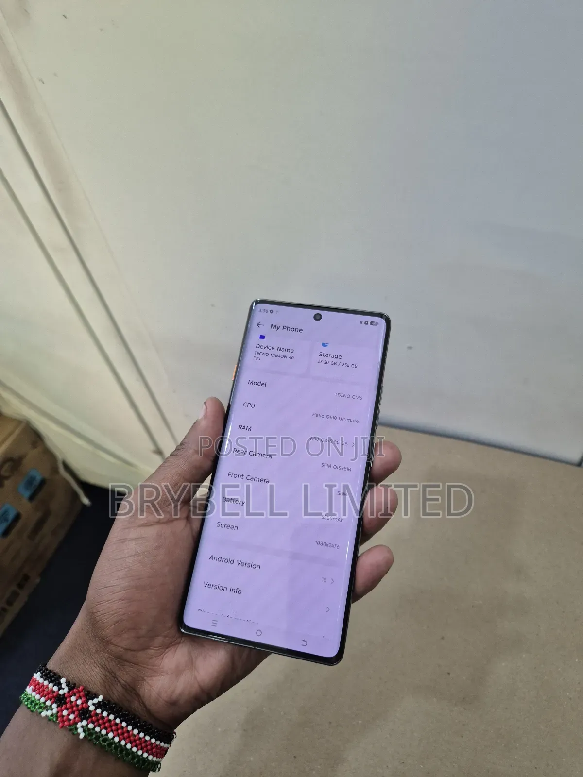 Tecno Camon 40 Pro 4G 256 GB Gray