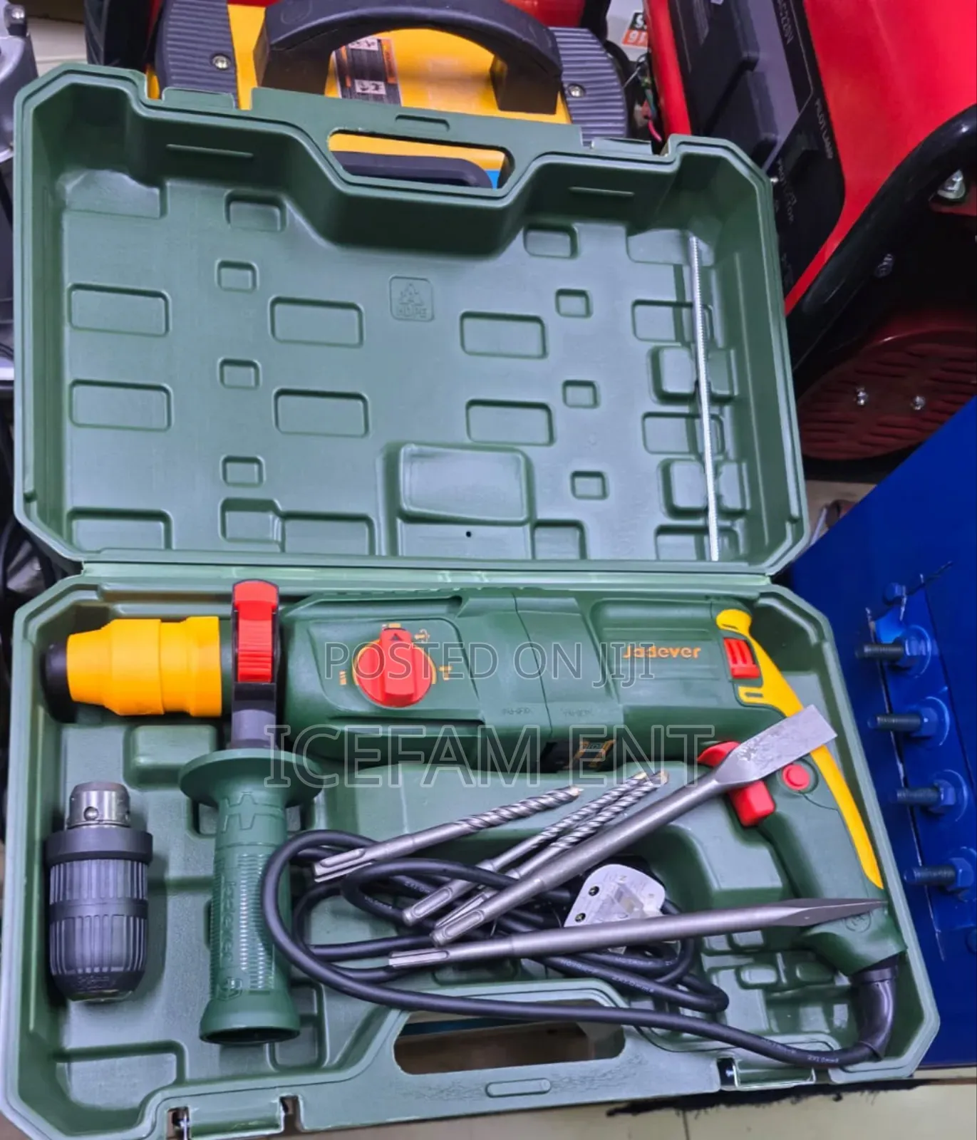 Jadever Double Chuck Rotary Hammer/800w Rotary Hammer
