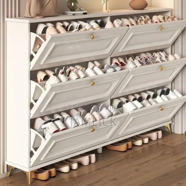 120cm Bucket Flip Shoe Cabinet