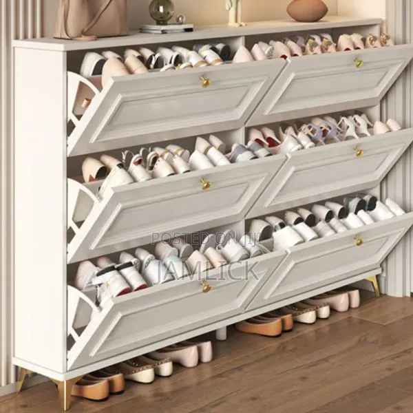 120cm Bucket Flip Shoe Cabinet