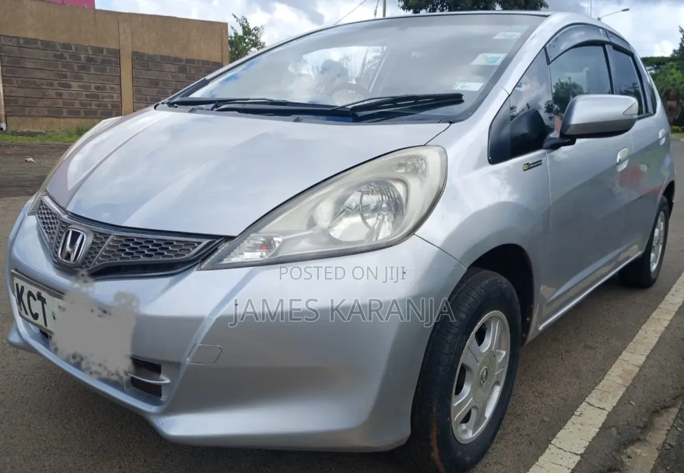 Honda Fit 2011 Silver