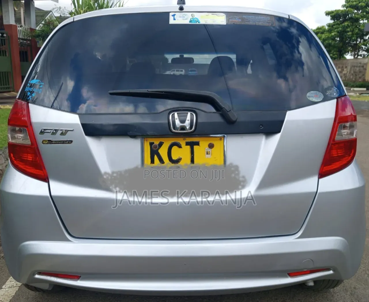 Honda Fit 2011 Silver