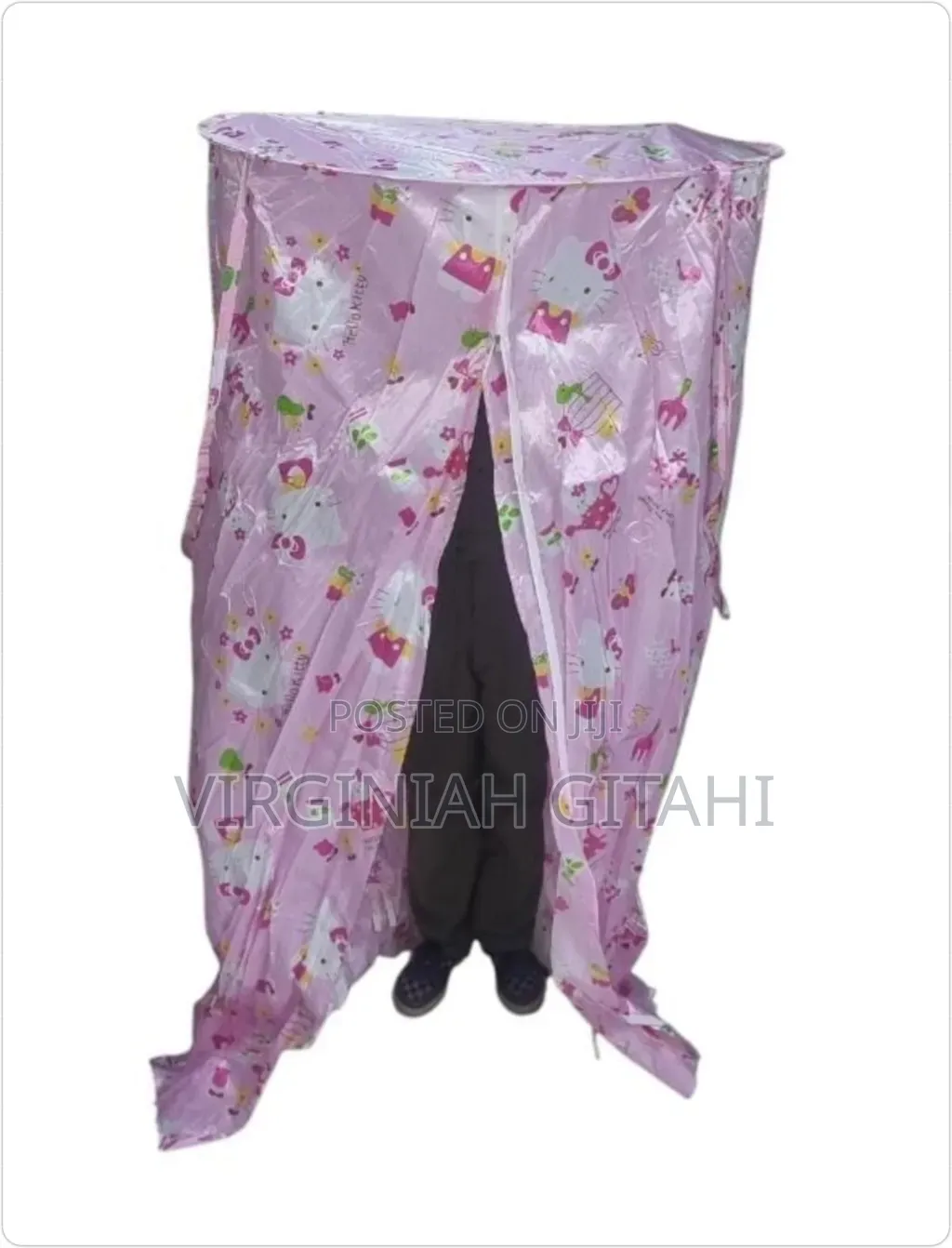 *Portable Foldable Round Waterproof Fabric Shower Cubicle *