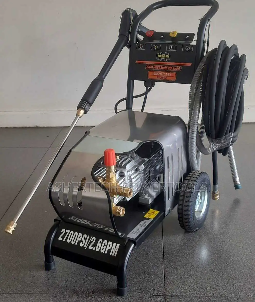 Hisaki Japan Electric Pressure Washer 2700psi 3hp Motor