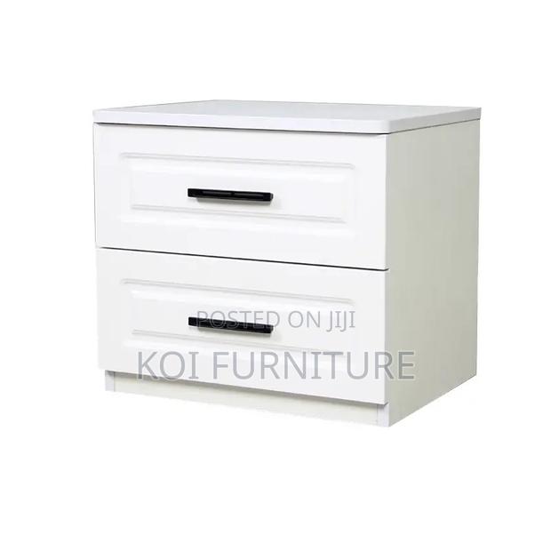 Storage Unit; White Home Bedside Smart Cabinet - thumbnail 2