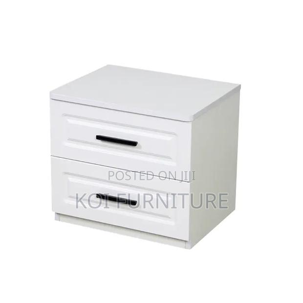 Storage Unit; White Home Bedside Smart Cabinet - thumbnail 3