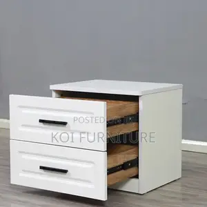 Storage Unit; White Home Bedside Smart Cabinet