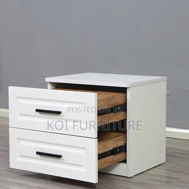 Storage Unit; White Home Bedside Smart Cabinet - thumbnail 5