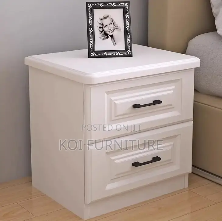 Storage Unit; White Home Bedside Smart Cabinet