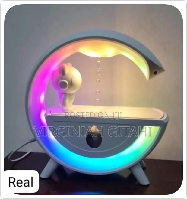 Lights Anti Gravity Droplets T00k8 Bluetooth Speaker Humidifier