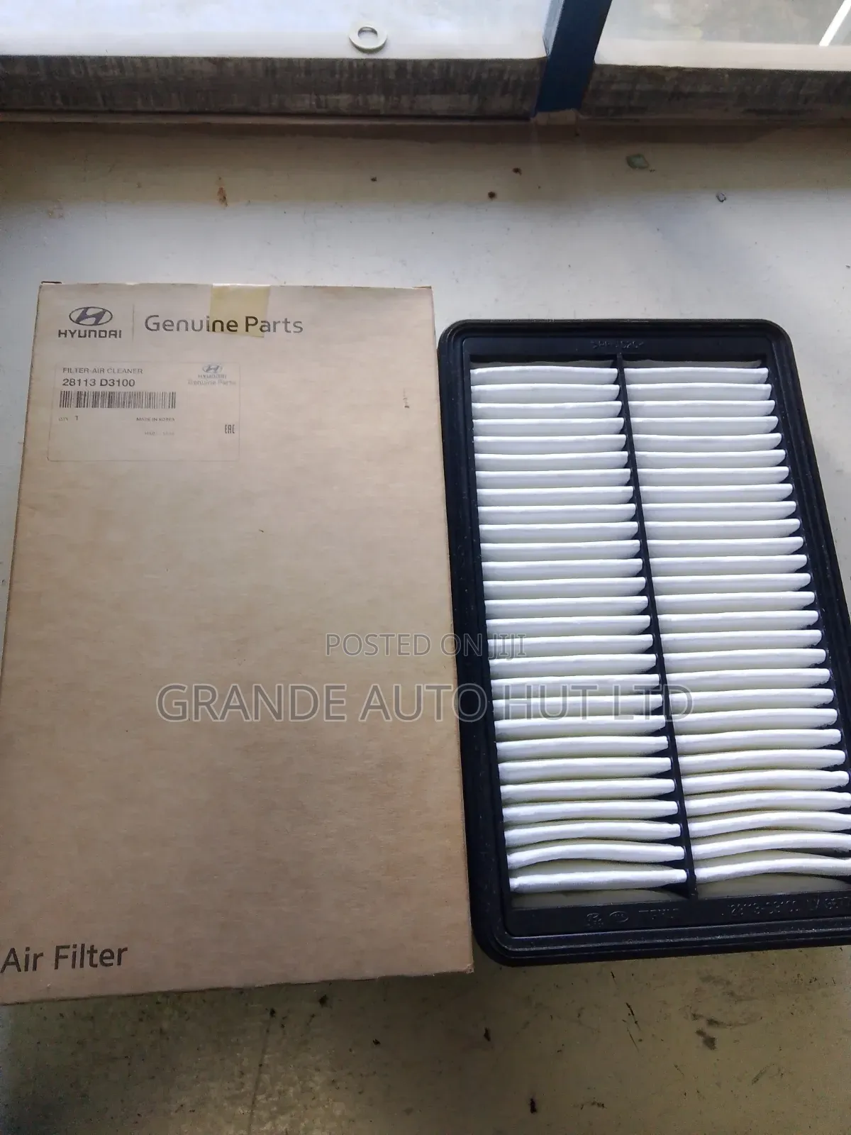 Air Filter Hyundai Tucson 2018 (Genuine)