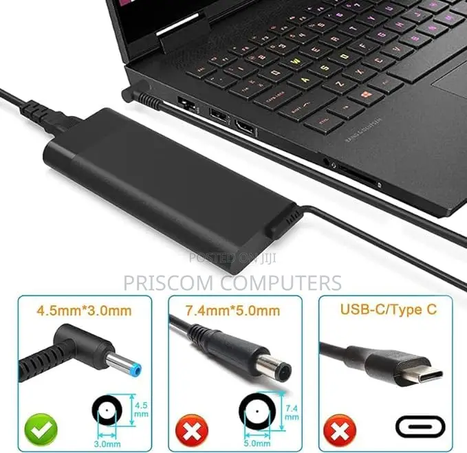 200w Laptop Charger for Hp Omen 15 17 Zbook 15 17 Victus 15 16 Pavilio
