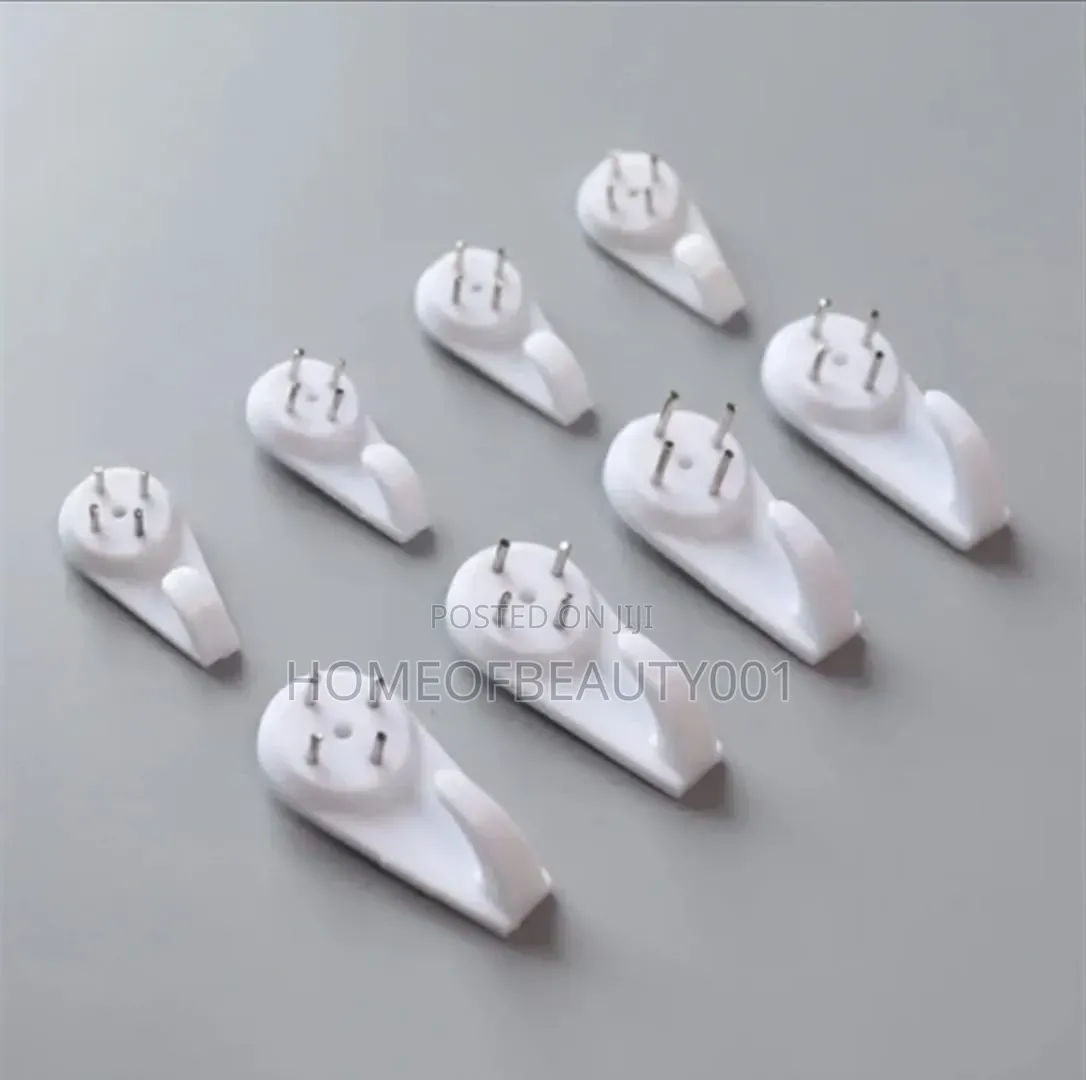 10pcs Traceless Hard Wall Picture/Hanging Hooks.